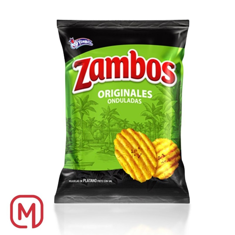 Snacks Zambos, Originale 140G.
