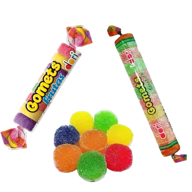 Caramelle Gommose "Tutti Frutti" Gomets Per 2 Pezzi