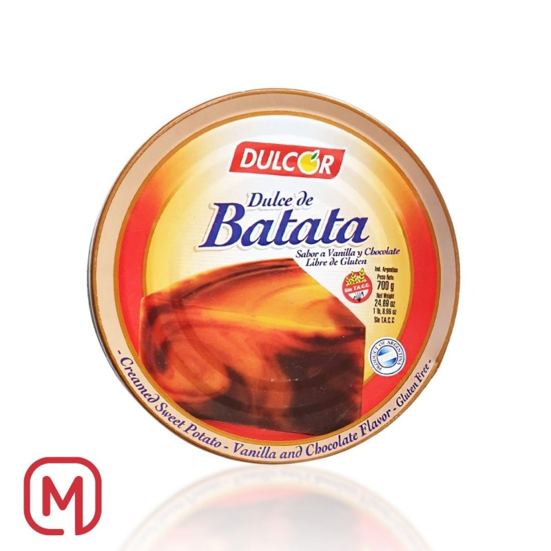 Dulce de Batata al Cioccolato, Creamed Sweet Potato, Dulcor 700G.