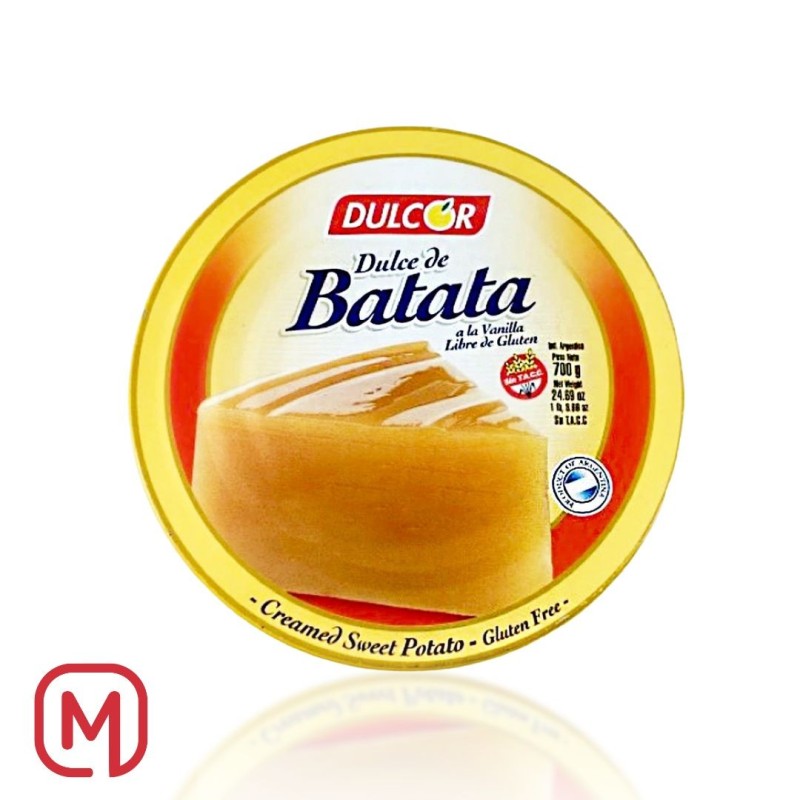 Dulce de Batata alla  Vaniglia, Dulcor 700G.